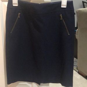 Blue loft skirt